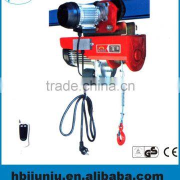 Mini hoist manufacture wire rope pulling mini electric hoist