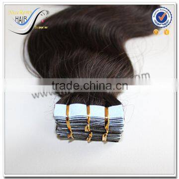 Wholesale Top Quality 100% Brazilian Virgin Human Hair Tape Hair Extensions photo-6