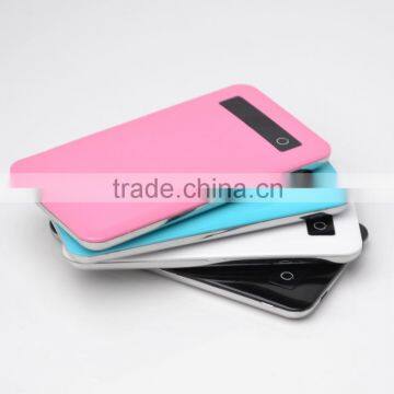 Portable Slim Touch Screen Mobile Charger XHB-UN With Stainless Steel Back photo-2