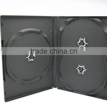 14mm Black CD Case Holder for 3 Discs without Tray