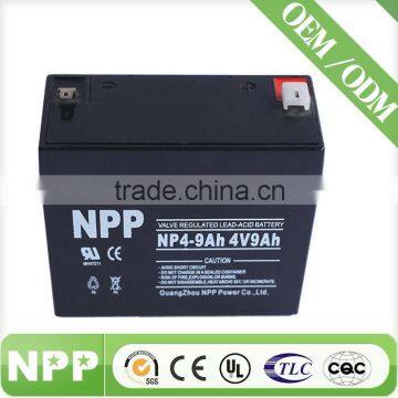 NPP Made in China Lead Acid Battery 4V9AH for Toy photo-2