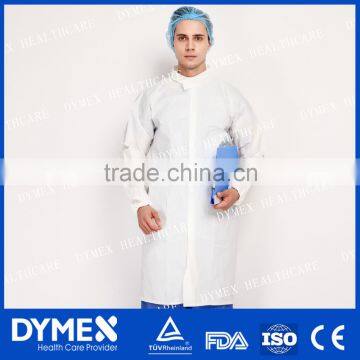 Disposable Nonwoven PP Lab Coat