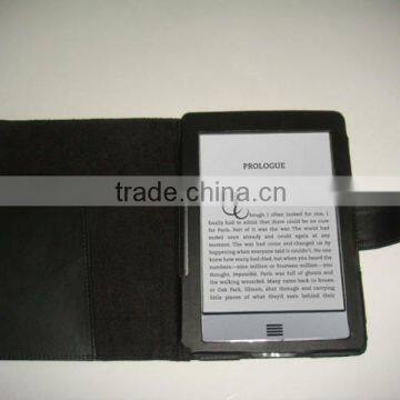 PU Leather Folio Case for Amazon Kindle 4 ,Universal tablet case, high quality Tablet Leather case