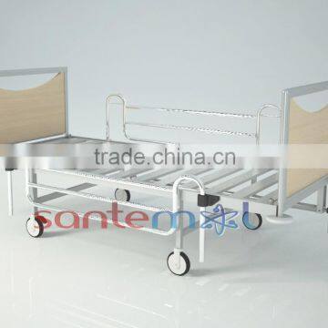 STM - 5231 Manual Hospital Bed with One Crank and Telescopic Side Rails