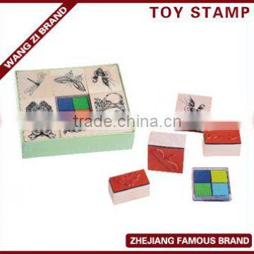 Wooden Stamp Set, vintage gifts set