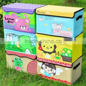 Eco friendly customized toys storage box children