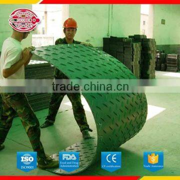 Factory Supply extruded hdpe 500 sheet stabilizer track mat hdpe ground mat solutions hdpe road mats