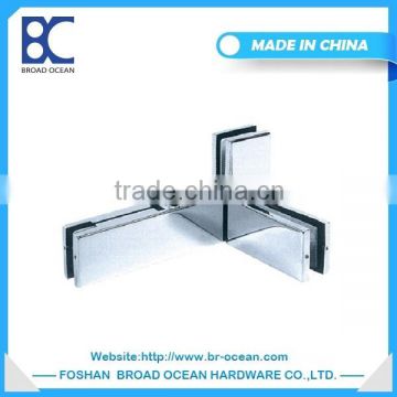 china glass clamp Glass To Glass Corner Tempered Glass Patch Fittings (DL-042)