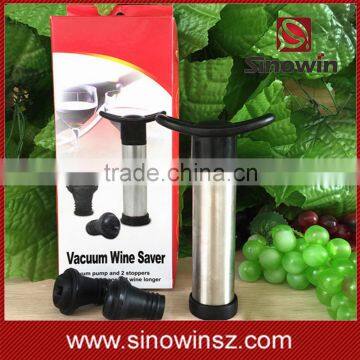 Convenient bottle saver vacuum pump for many bottles wine