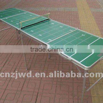 Foldable Aluminum Beer pong Table BBQ table tennis