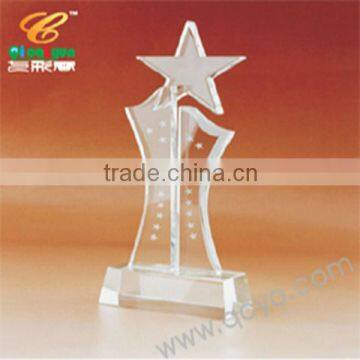 Customized acrylic imitation crystal trophy parts wholesale