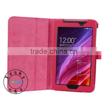 Protective Tablet Book Flip Leather Case For Asus FonePad 7 FE171CG Tablet Cover , Hot Selling