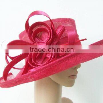 Fashion sinamay hat/party hat/church hat/ladies sinamay hat                        
                                                Quality Choice