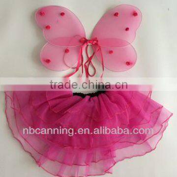 pretty butterfly wings dress/ carnival fairy wing/cute angle wing set hot selling