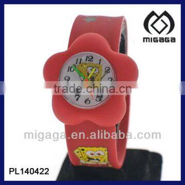 CARTOON image SpongeBob SquarePants KIDS SILICONE JELLY WATCHES