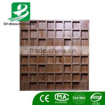 wooden QRD acoustic diffuser panel