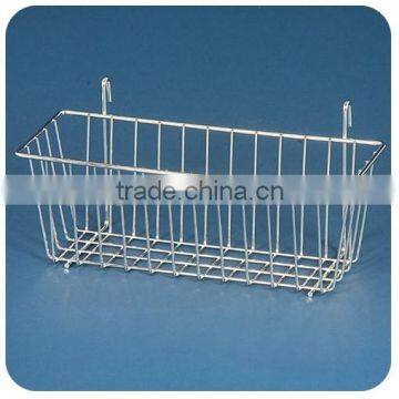 5" Chrome IP Steel Wire Basket