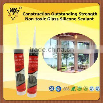 Construction Outstanding Strength Non-toxic Glass Silicone Sealant