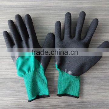 FOAM LATEX COATED WORK GLOVES SAFETY DURABLE GARDEN GRIP BUILDERS