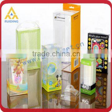 China clear pet folding box pet packaging