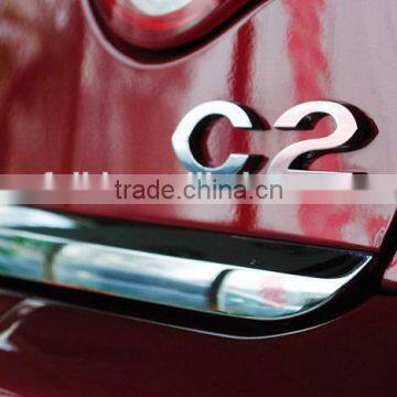 custom ABS chrome car letter, chrome letters for cars, C2 Letter