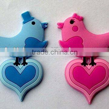 custom soft rubber fridge magnet, pvc rubber fridge stickers magnet
