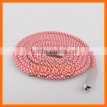 2016 Hangzhou YO YO Metal Tip Shoelaces Metal Tip Rope Laces Rope Shoelace With Metal Aglets With Paypal Accepted photo-3