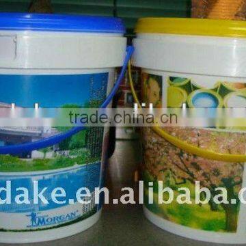 New 6 colors plastic bucket printer DAKE-350T