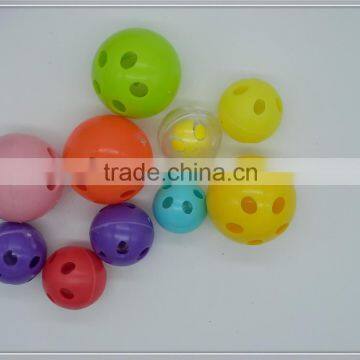 plastic rattle ball for baby rattle toy, rattle balls inside baby toys