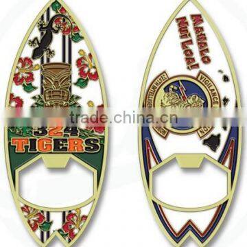 custom aircraft carrier shape metal beer bottle opener with cheap price