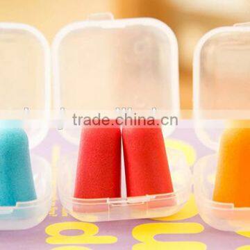 Hot Selling Noise Cancelling Foam Ear Plugs With Cord Sleeping Bullet Shaped Safety Ear Plugs (SNR:36db) Foam Ear Plugs for Sale photo-5