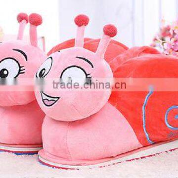 Plush Shoes/plush Snail Toy Shoes/plush Animal House Shoes photo-2