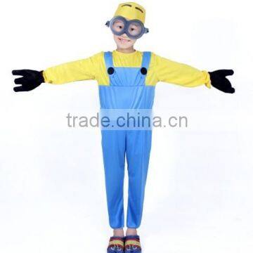 Carnival Party children cosplay costume despicable me minion costume for kids