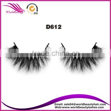 Newest Siberian handmade multi-layer hotsale 3D mink eyelash D612