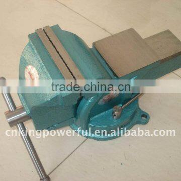 FRENCH SERIES 4"SWIVEL WITH ANVIL BENCH VISE photo-2
