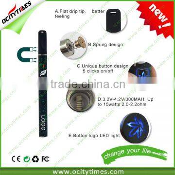 Ocitytimes OGO-SD Titanium Coil Disposable DRY HERB VAPORIZER PEN