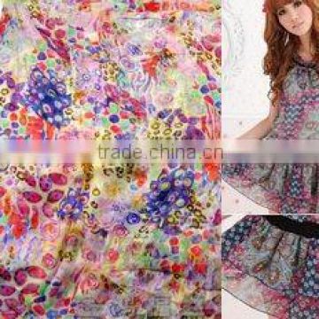 Chiffon fabric for dress