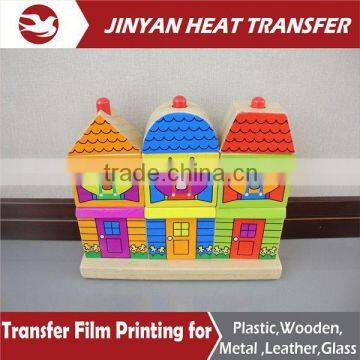 non toxic wooden toy heat stamping film