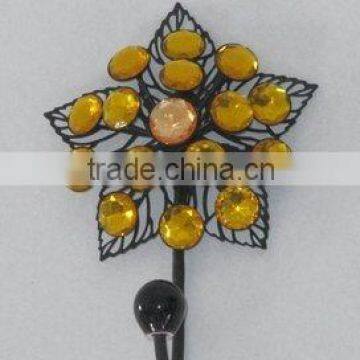 100686EA-Diamonded Metal Hook photo-1