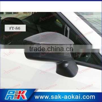 For Toyota FT-86 Carbon Car Rearview Mirror Covers 2x