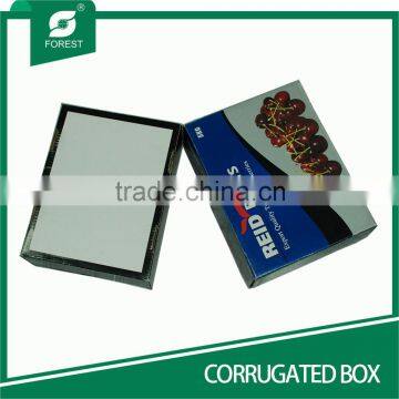 CUSTOMIZED CORRUGATED PAPER BOX FOR FRESH FRUIT