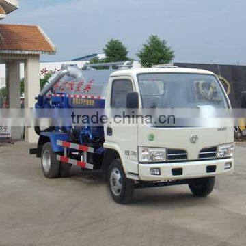 Dongfeng XBW 4*2 4000L sewage suction truck for sale