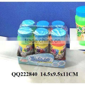 Plastic 6pcs 118ML bubble bubble water toys