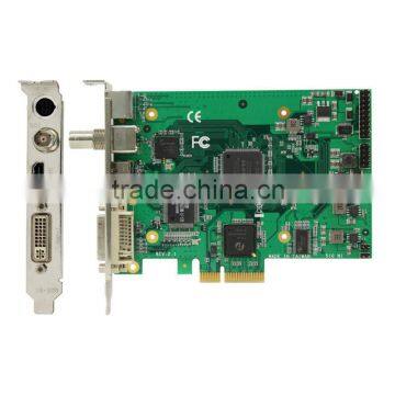 1080P video capture card PCIe video card with rca output