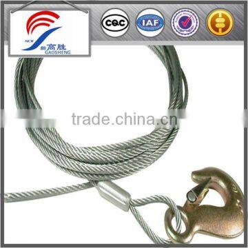 Service paramount steel wire towing cable