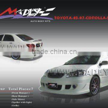 Fiberglass body kits for 03-07-COROLLA