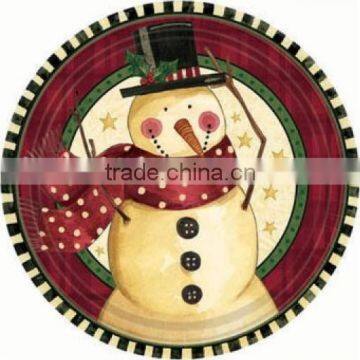 hot sale christmas plates