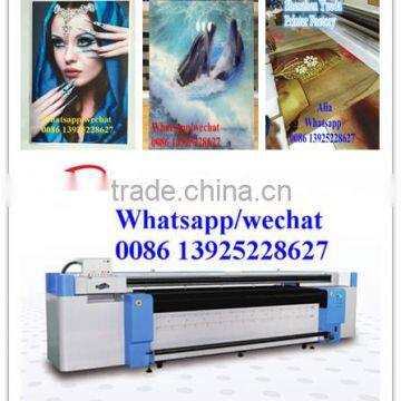 3.2 m or 1.8m Eco Solvent Printer machine ( KM1024i print head 1440dpi )