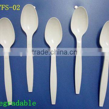 7 inch biodegradable disposable high quality spoons:XYFS-02