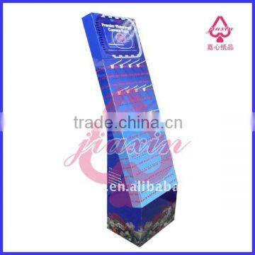 Advertising exhibition display Stand with plastic hooks